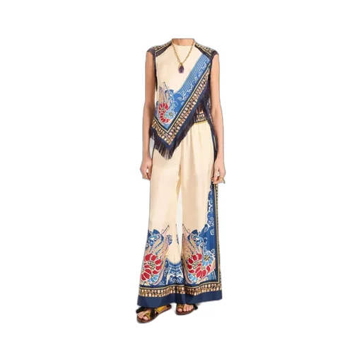 La Doublej Printed Palazzo Pants