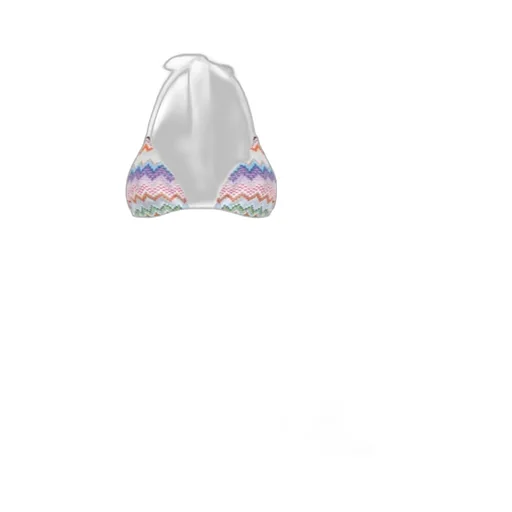 Missoni Pixel-Effect Zigzag Pattern Triangle Bikini Set