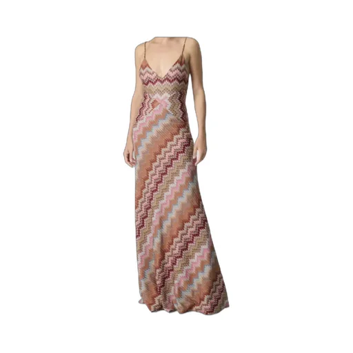 Missoni All Over Zigzag Long Dress