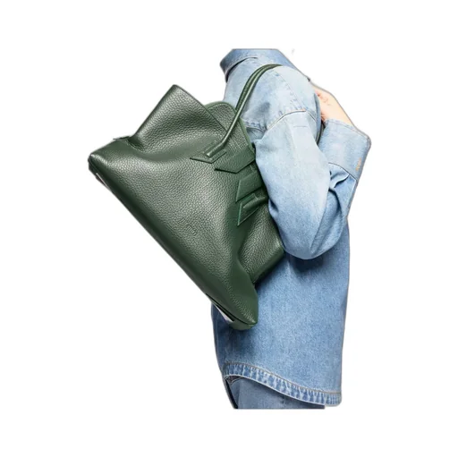 The Attico La Passeggiata Medium Top Handle Bag
