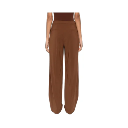 Buckle Pleated Trousers