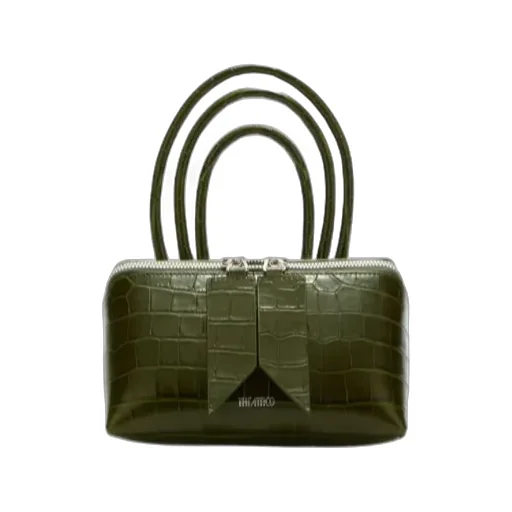 The Attico Friday Embossed Mini Handbag