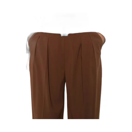 Buckle Pleated Trousers