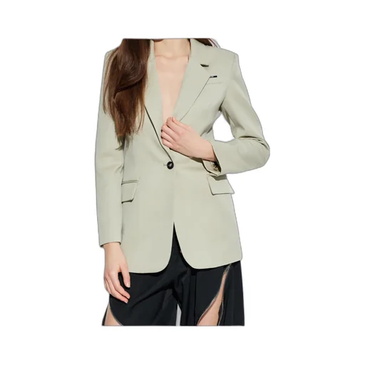 The Attico Single-Breasted Tailored Blazer
