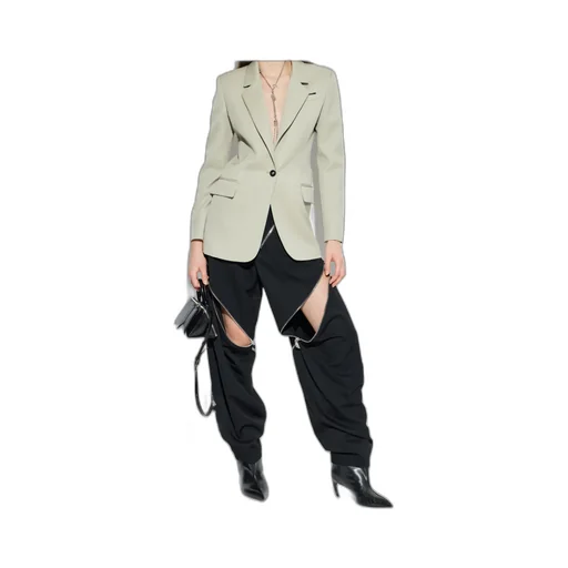 The Attico Single-Breasted Tailored Blazer