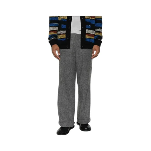 Casual Pants With Belt Loops