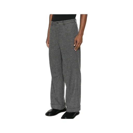 Casual Pants With Belt Loops