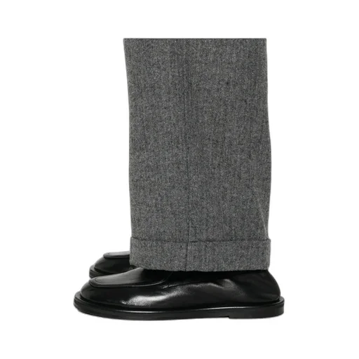 Casual Pants With Belt Loops