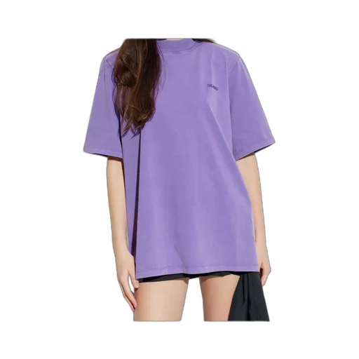 The Attico Logo Embroidered Oversized T-Shirt