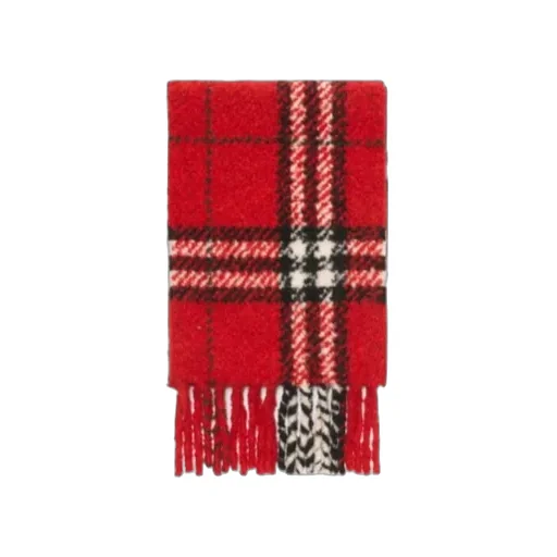 Burberry Check Boucl Scarf