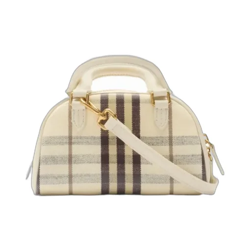 Burberry Mini Highlands Bowling Tote Bag
