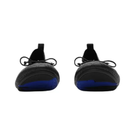 Check Leather Fawn Ballerinas​