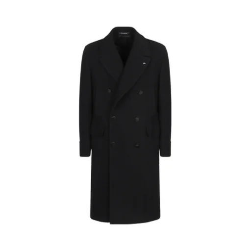 Tagliatore Double Breasted Long Sleeved Coat