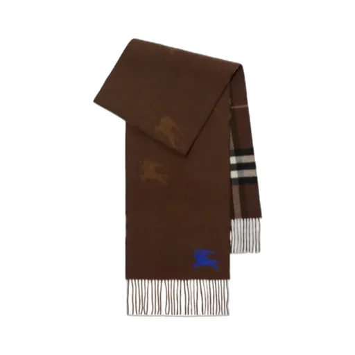 Burberry Reversible Ekd Check Scarf