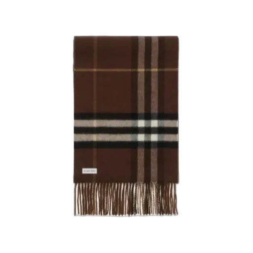 Burberry Reversible Ekd Check Scarf