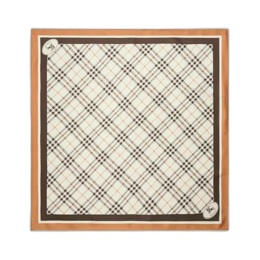 Burberry Check Knight Stamp Scarf