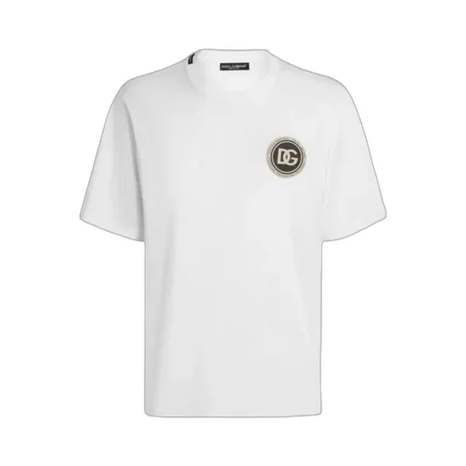 Dolce & Gabbana Logo Patch Crewneck T-Shirt