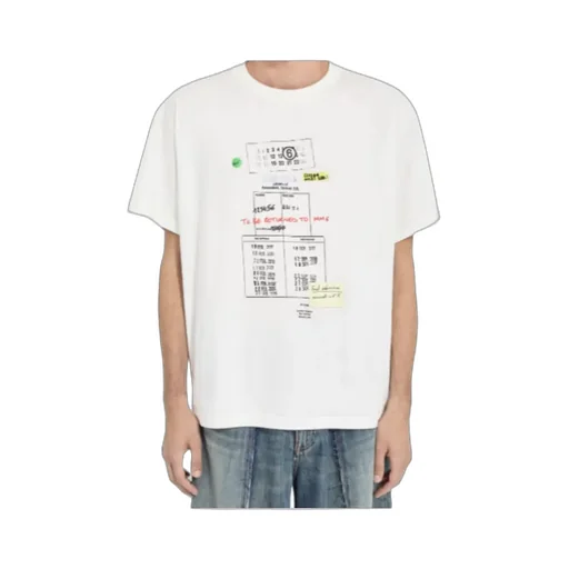 Mm6 Maison Margiela Graphic Print T-Shirt