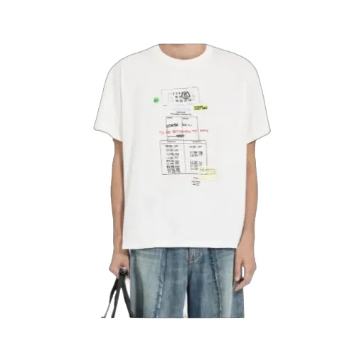 Mm6 Maison Margiela Graphic Print T-Shirt