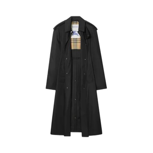 Burberry Long Hooded Car Coat