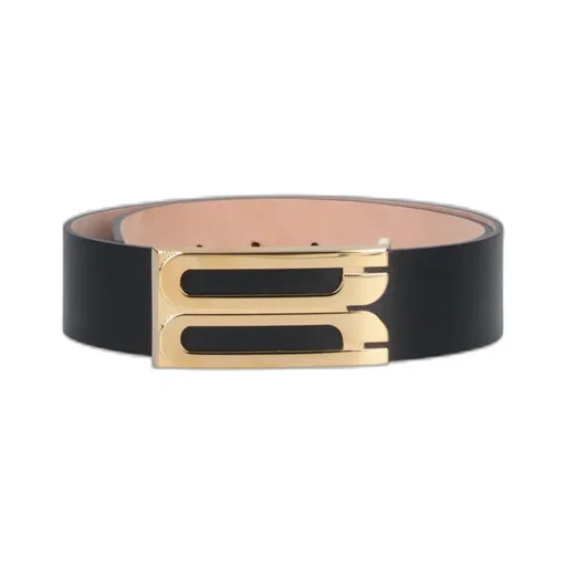 Victoria Beckham Logo Buckle Belt