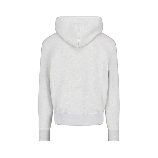 Autry Logo Embroidered Drawstring Hoodie