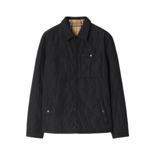 Burberry Checked Quilted Reversible Jacket