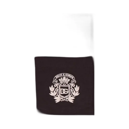 Dolce & Gabbana Logo Embroidered Crewneck T-Shirt