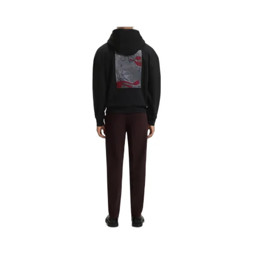 Long-Sleeved Hooded Sweatshirt