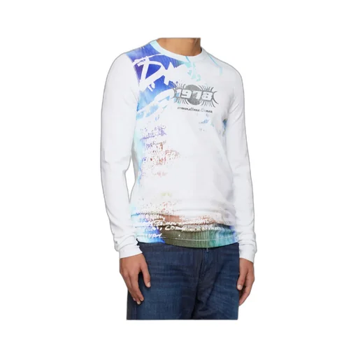 Diesel Long Sleeved Crewneck T-Shirt