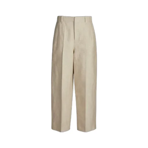 Belt-Loop Casual Pants