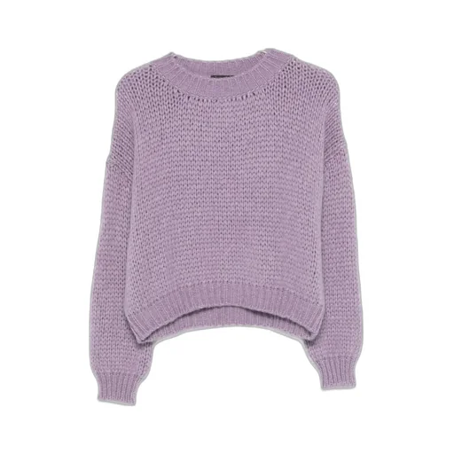 Crew Neck Long-Sleeved Sweater