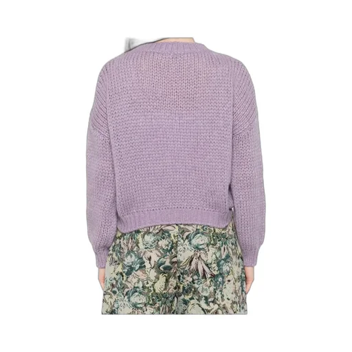 Crew Neck Long-Sleeved Sweater