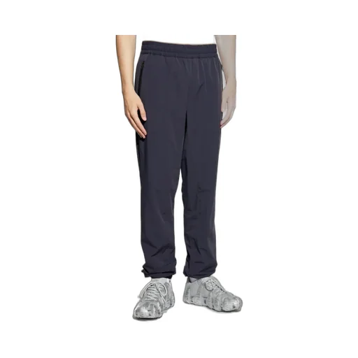 Zip-Pocket Elastic-Waist Trousers