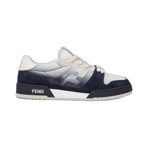 Fendi Match Lace-Up Trainers