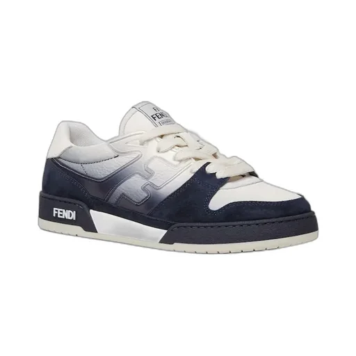 Fendi Match Lace-Up Trainers