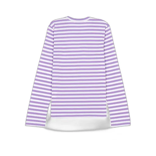 Long-Sleeved Striped T-Shirt
