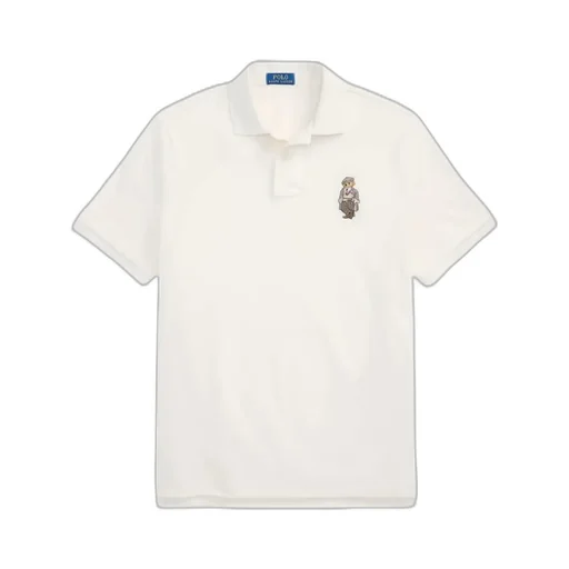 Polo Bear-Embroidered Polo Shirt