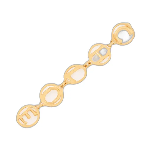 Chlo Script Logo Plaque Earrings