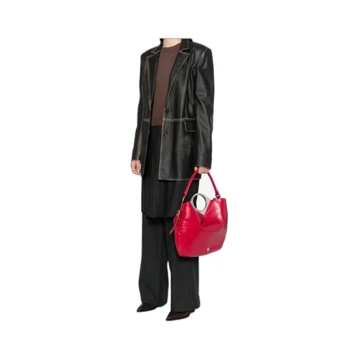 Ring Handle Shoulder Bag