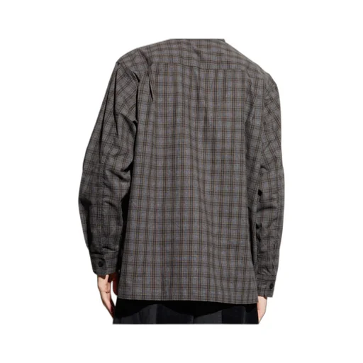 Comme Des Garons Homme Plus Plaid Patterned Buttoned Shirt