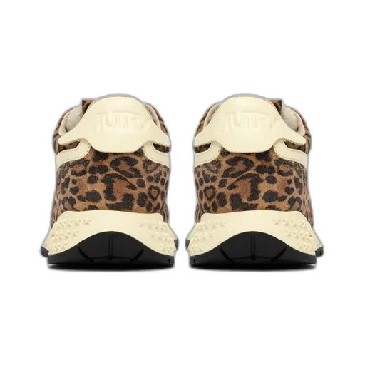 Autry Reelwind Leopard Printed Low-Top Sneakers