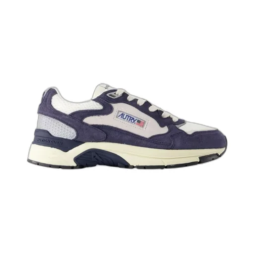 Hyperway Low-Top Round-Toe Sneakers