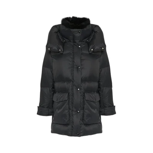 Long-Sleeved Cotton-Padded Jacket