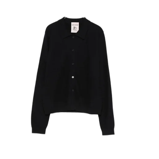 Collared Buttoned Cardigan