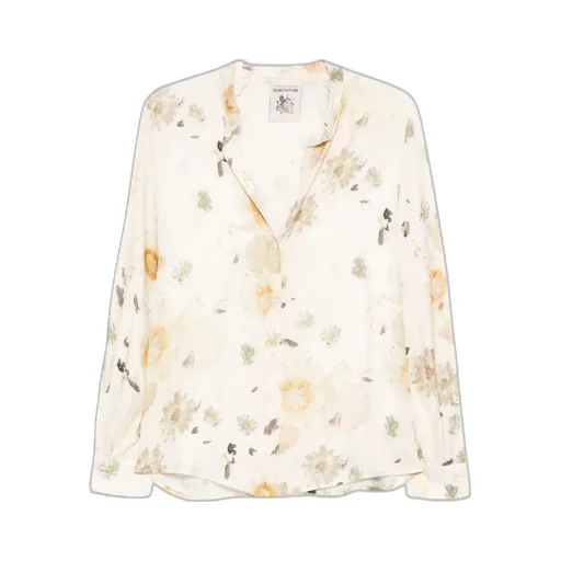 Floral-Pattern Top