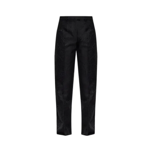 Etro Paisley Jacquard Straight-Leg Tailored Trousers