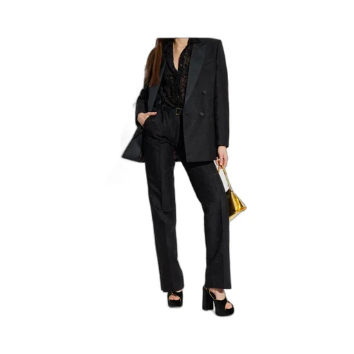 Etro Paisley Jacquard Straight-Leg Tailored Trousers