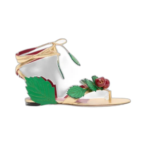 Valentino Cherryfic Thong Sandals