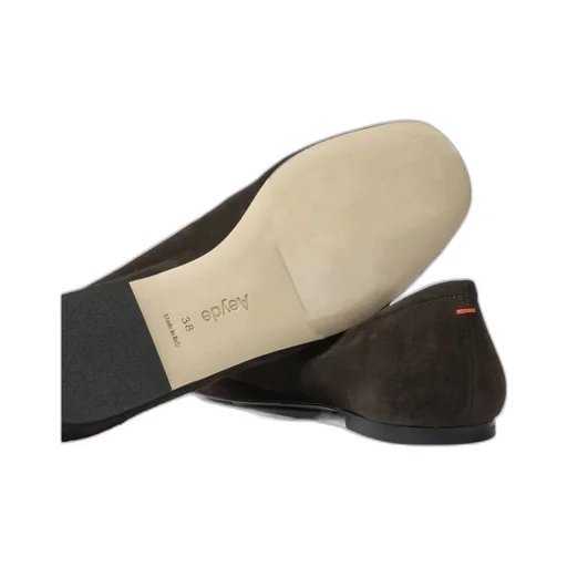 Bow Suede Ballet Flats
